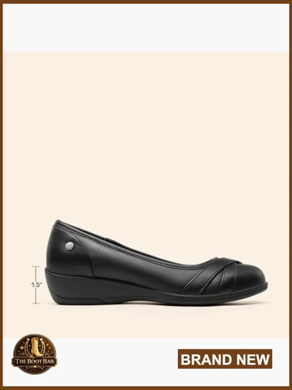 Women's Ballet Flats Comfortable Wedge Heel Office Work Dress Shoes